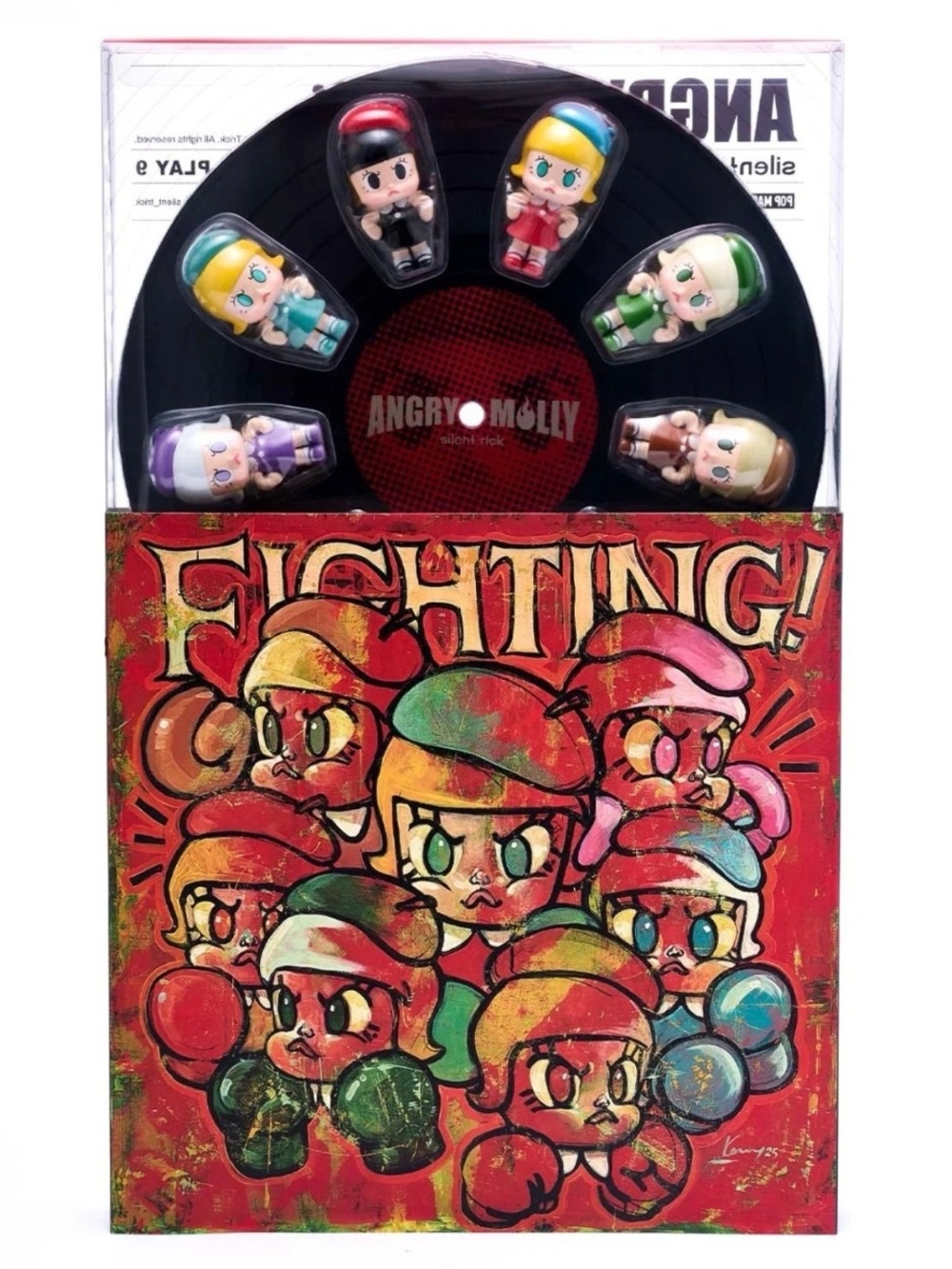 Pop Mart Angry Molly Mini Set Long Play 9